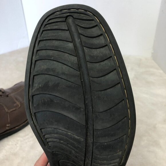 Nunn Bush Men's Leather Lace Up Brown Oxford Loafers Size 9 - Picture 15 of 16